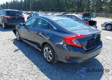 2016 Honda Civic Lx из США, поврежденный, VIN 19XFC2F59GE203969